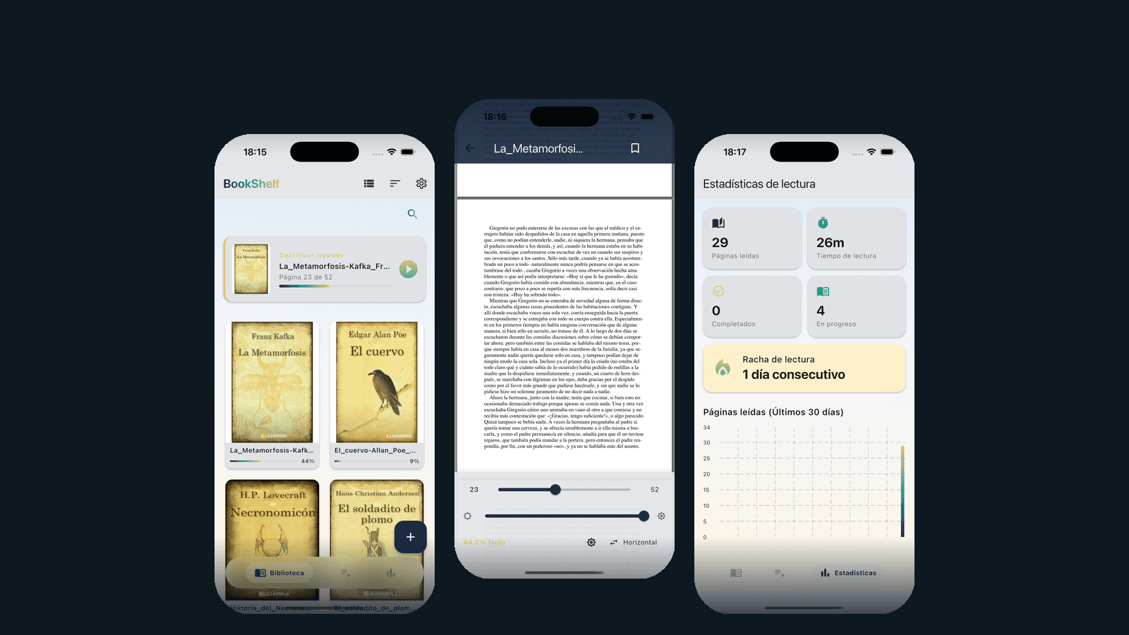 BookShelf — Lector Personal de PDFs